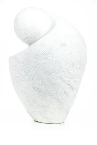 Geborgenheit Carrara-Marmor, 38 x 25 x 15 cm