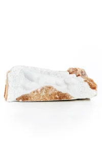 Weiblicher Akt mit roter Bruchkante Carrara-Marmor, 40 x 15 x 15 cm