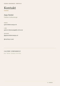 Portfolio Anja Seidel - Galerie Lebenswege, S. 12